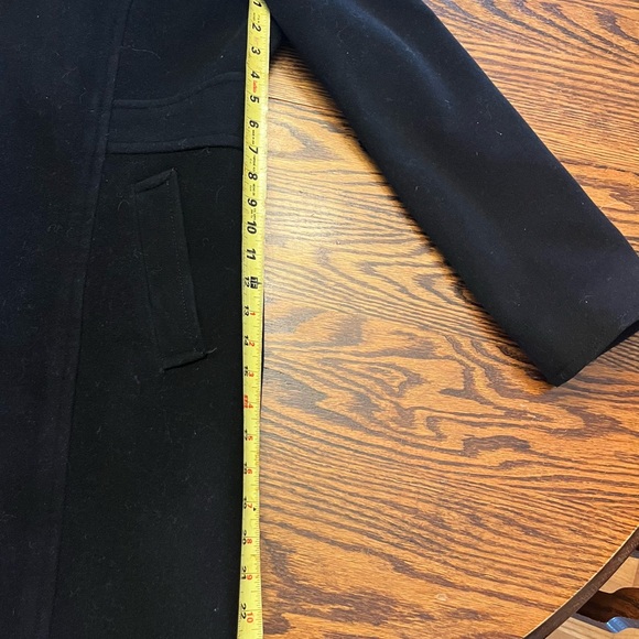 Cole Haan Black wool Coat - Picture 8 of 12